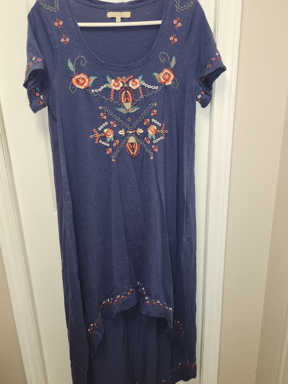 🍉Caite High-Low Embroided Dress - Picture 2 of 6